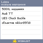 My Wishlist - lvizza