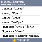 My Wishlist - madstrawberryjam