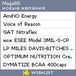 My Wishlist - maga88