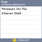 My Wishlist - magir