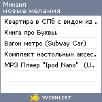 My Wishlist - maik_m