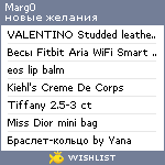 My Wishlist - marg0