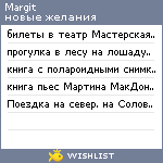 My Wishlist - margit