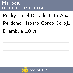 My Wishlist - maribozu