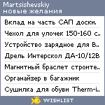 My Wishlist - martsishevskiy