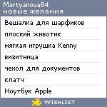 My Wishlist - martyanova84