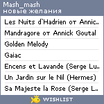 My Wishlist - mash_mash