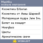 My Wishlist - masi4ka