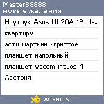 My Wishlist - master88888
