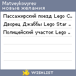 My Wishlist - matveykovyrev