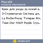 My Wishlist - mavra86