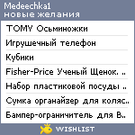 My Wishlist - medeechka1