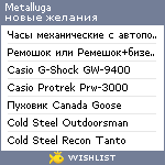 My Wishlist - metalluga