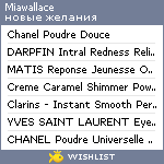 My Wishlist - miawallace