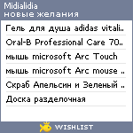 My Wishlist - midialidia