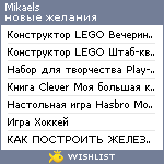 My Wishlist - mikaels