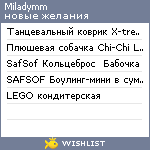 My Wishlist - miladymm