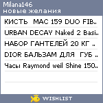 My Wishlist - milana146