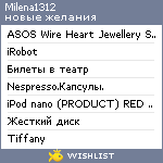 My Wishlist - milena1312