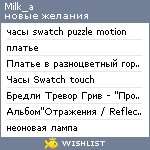 My Wishlist - milk_a