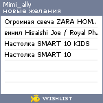 My Wishlist - mimi_ally