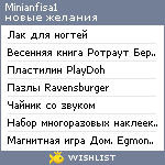 My Wishlist - minianfisa1