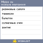 My Wishlist - misiss86