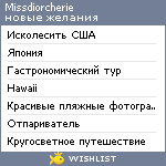 My Wishlist - missdiorcherie