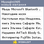 My Wishlist - missnight1985