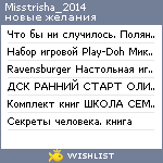 My Wishlist - misstrisha_2014