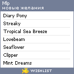 My Wishlist - mlp