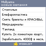 My Wishlist - mollyanna