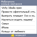 My Wishlist - mollynamore