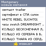 My Wishlist - montgomery