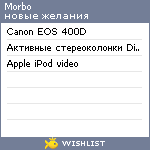 My Wishlist - morbo