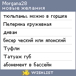 My Wishlist - morgana28