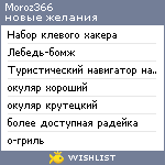 My Wishlist - moroz366