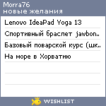 My Wishlist - morra76