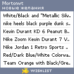 My Wishlist - mortonwt