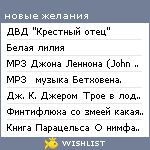 My Wishlist - motya_spoonse