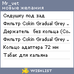 My Wishlist - mr_vet