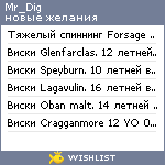 My Wishlist - mrdig