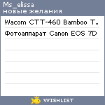 My Wishlist - ms_elissa