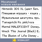 My Wishlist - mscatswood