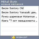 My Wishlist - mskutin