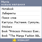 My Wishlist - murrie