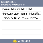 My Wishlist - murzic2000