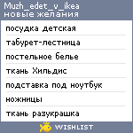 My Wishlist - muzh_edet_v_ikea