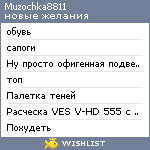 My Wishlist - muzochka8811