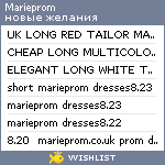 My Wishlist - mydress